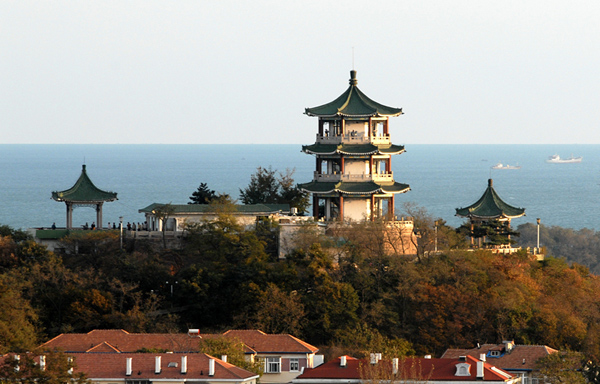  小鱼山用我司青岛标识